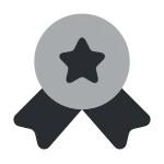 Medal Star SVG Icon
